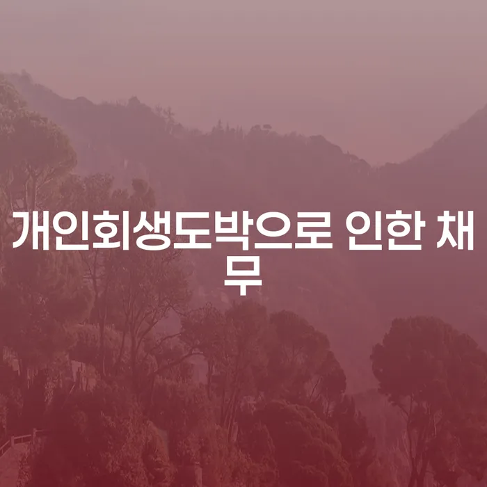 주식개인회생 개인회생으로 해결 가장 먼저 확인할 점